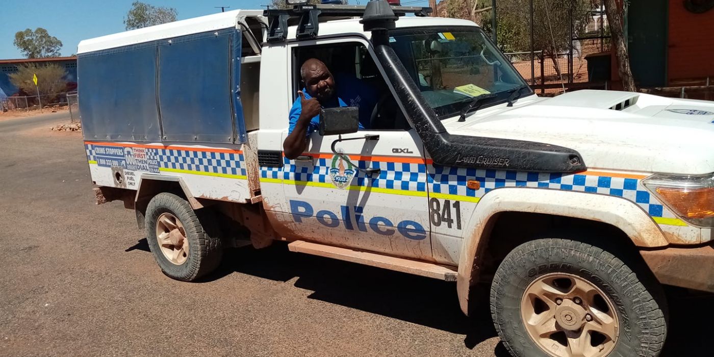 Phillip Alice works as an Aboriginal Liaison Officer in the remote community of Santa Teresa and surrounding communities. When he isn't in community, he comes to work and speak to visitors in Alice Springs.