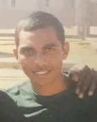 Ezra Australia, 23 remains on the run from police after he removed his electronic monitoring device and left the Barkly Work Camp on Saturday night