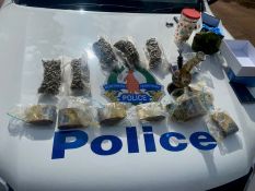 cannabis and cash seizure