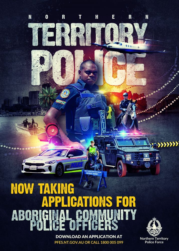 Aboriginal Community Police Officer recruitment ad